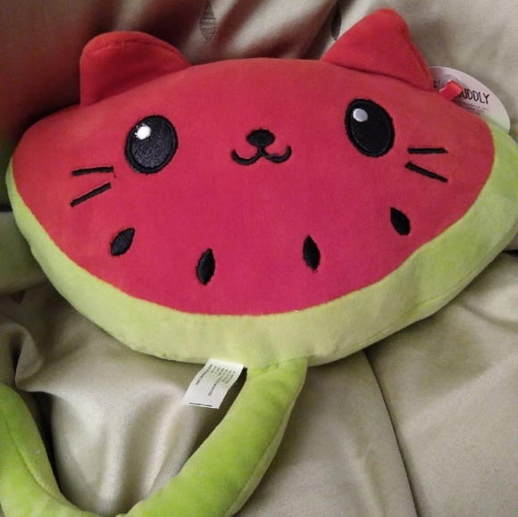 Watermelon Kawaii foodie plush new - Picture 3 of 4